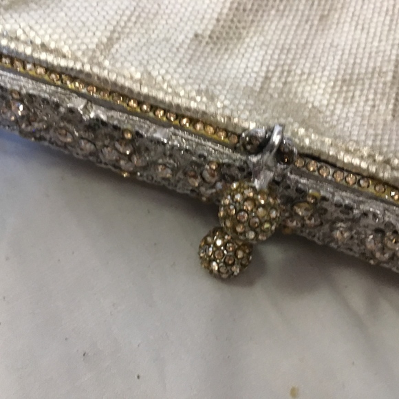 Clara Kasavina Gold Crystal Evening Clutch - Picture 3 of 6